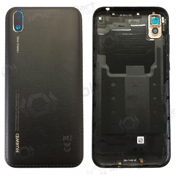 Huawei Y5 2019 patareipesade kaas (tagakaas) (mustad) (Midnight Black) (kasutatud grade B, originaalne) Huawei Y5 2019 patareipesade kaas (tagakaas) (mustad) (Midnight Black) (kasutatud grade B, originaalne)
