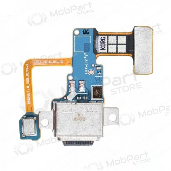 Samsung N960F Galaxy Note 9 laadimispesa ja mikrofoni liides (laadimisliides)