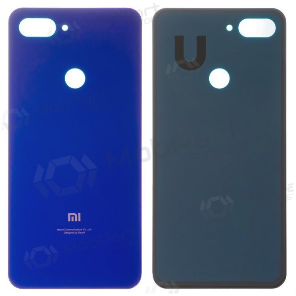 Xiaomi Mi 8 Lite patareipesade kaas (tagakaas) (sinised)