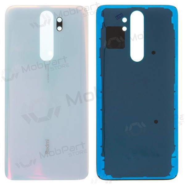 Xiaomi Redmi Note 8 Pro patareipesade kaas (tagakaas) valged (Pearl White)