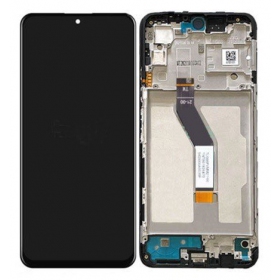 Xiaomi Poco M4 Pro 5G / Redmi Note 11S 5G / Redmi Note 11T 5G ekraan (mustad) (koos raamiga) (service pack) (originaalne)