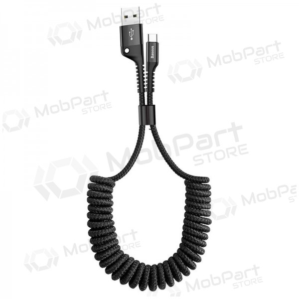 USB kaabel Fish Eye Spring Type-C 2.0A 1m (mustad) CATSR-01