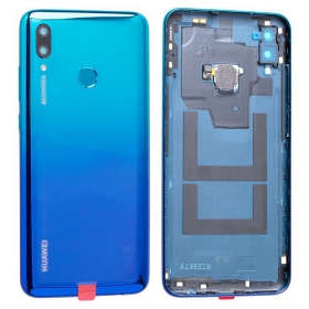 Huawei P Smart 2019 patareipesade kaas (tagakaas) sinised (Aurora Blue) (kasutatud grade A, originaalne)
