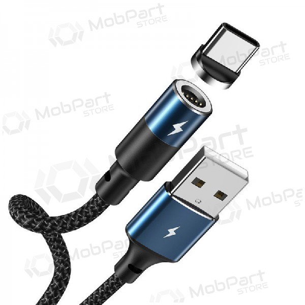USB kaabel REMAX Magnetic type-C 1.2m (3A) (mustad)