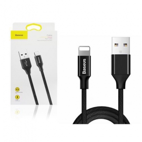 USB kaabel Baseus Yiven USB Lightning 1.8m (mustad) CALYW-A01