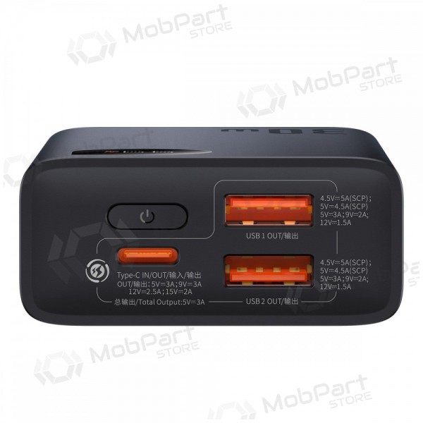 Väline patarei / aku Power Bank Baseus Adaman2 30W 10000mAh must PPAD040101 Väline patarei / aku Power Bank Baseus Adaman2 30W 10000mAh must PPAD040101