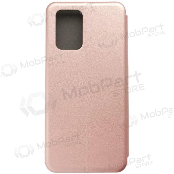 Samsung G998 Galaxy S21 Ultra 5G ümbris / kaaned "Book Elegance" (roosi värvi / kuldsed)
