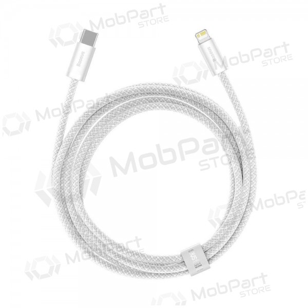 USB kaabel Baseus Dynamic Type-C - Lightning 20W 2.0m (valged) CALD000102