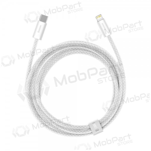 USB kaabel Baseus Dynamic Type-C - Lightning 20W 2.0m (valged) CALD000102