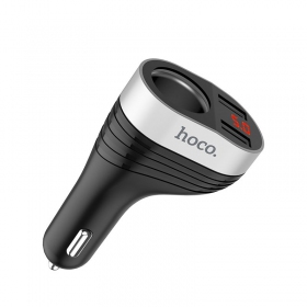 Laadija automobilinis Hoco Z29 x 2 USB (3.1A) (mustad)