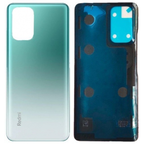 Xiaomi Redmi Note 10 4G patareipesade kaas (tagakaas) (with logo) roheline (Lake Green)