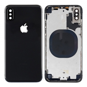 Apple iPhone X patareipesade kaas (tagakaas) (Space Gray) (kasutatud grade B, originaalne)