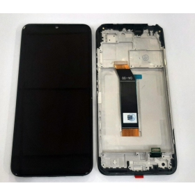 Xiaomi Poco M4 5G / Poco M5 4G ekraan (mustad) (koos raamiga) (service pack) (originaalne)