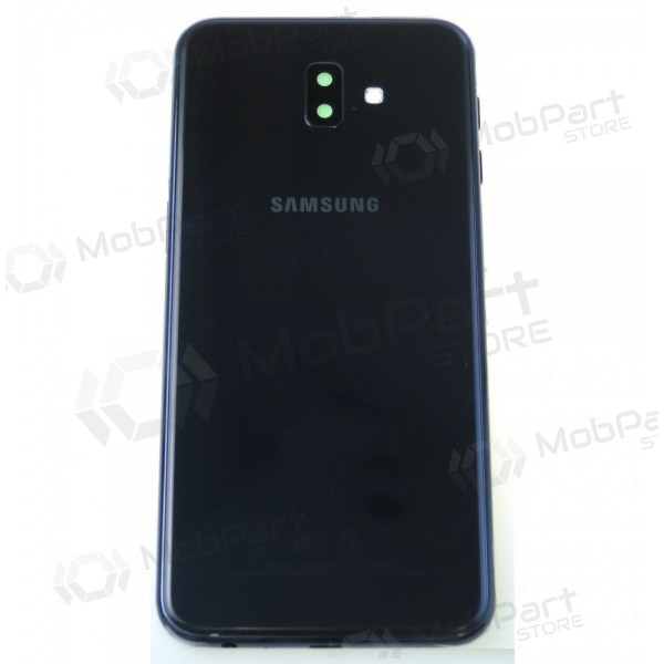 Samsung J610 Galaxy J6+ 2018 patareipesade kaas (tagakaas) (mustad) (kasutatud grade C, originaalne)