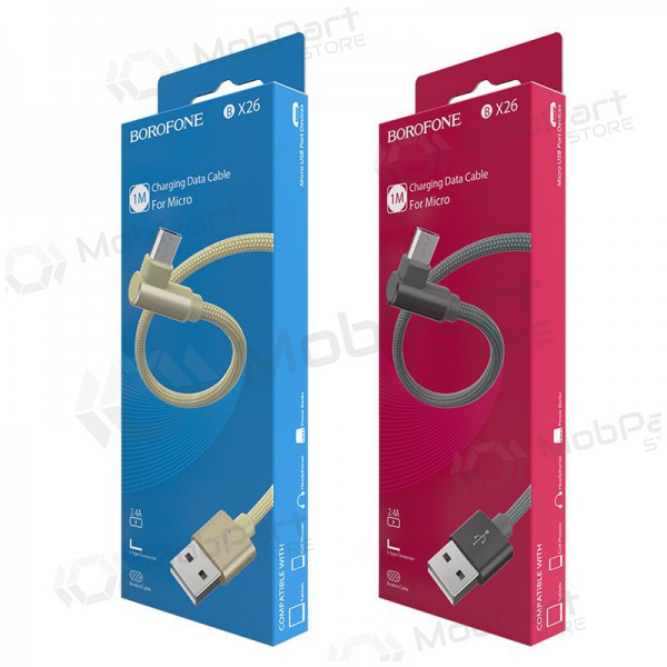 USB kaabel Borofone BX26 microUSB 1.0m (hall)