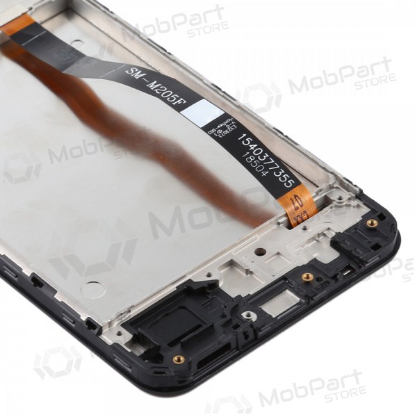 Samsung M205F Galaxy M20 ekraan (mustad) (koos raamiga) (service pack) (originaalne) Samsung M205F Galaxy M20 ekraan (mustad) (koos raamiga) (service pack) (originaalne)