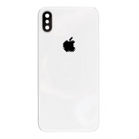 Apple iPhone X patareipesade kaas (tagakaas) (hõbedased) (kasutatud grade B, originaalne)