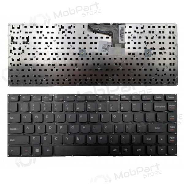 Lenovo: Ideapad Yoga 3, 14 klaviatuur
