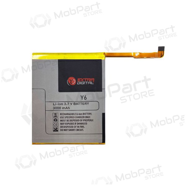 Huawei Y6 (2018) patarei / aku (3000mAh) Huawei Y6 (2018) patarei / aku (3000mAh)