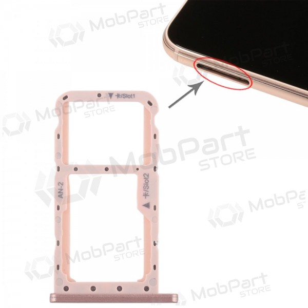 Huawei P20 Lite SIM kaardi hoidja roosi värvi (Sakura Pink) Huawei P20 Lite SIM kaardi hoidja roosi värvi (Sakura Pink)