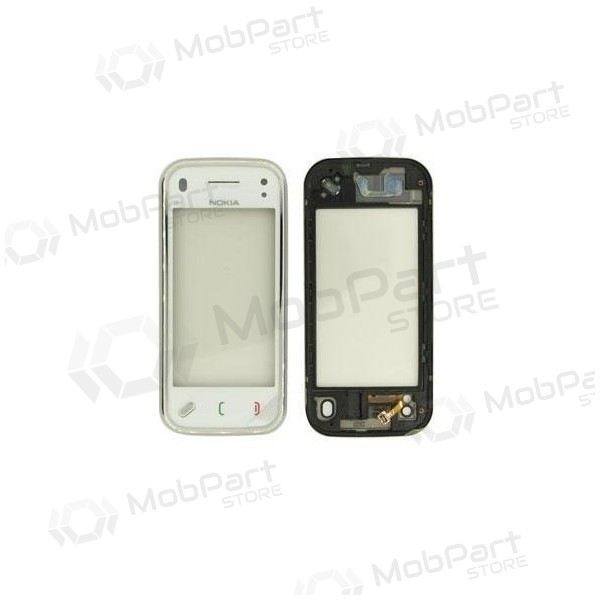 Nokia N97 mini puutetundlik klaas (valged) (koos raamiga)