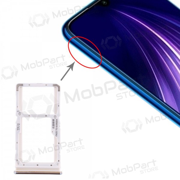 Xiaomi Redmi Note 8 Pro SIM kaardi hoidja valged (Pearl White) Xiaomi Redmi Note 8 Pro SIM kaardi hoidja valged (Pearl White)