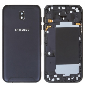 Samsung J530F Galaxy J5 (2017) patareipesade kaas (tagakaas) (mustad) (kasutatud grade B, originaalne)