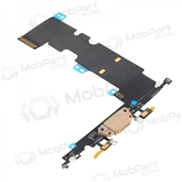 Apple iPhone 8 Plus laadimispesa ja mikrofoni liides (laadimisliides) (kuldne)