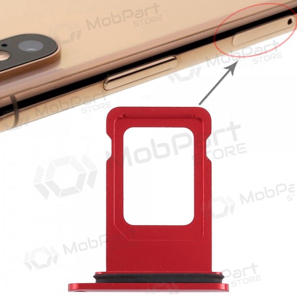 Apple iPhone XR SIM kaardi hoidja (punane)