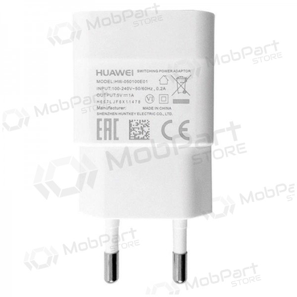Laadija HW-050100E01 (1A) mõeldud Huawei  (valged)