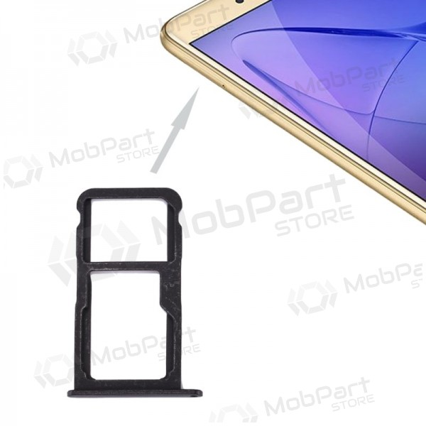 Huawei P8 Lite 2017 / P9 Lite 2017 / Honor 8 Lite SIM kaardi hoidja (mustad) Huawei P8 Lite 2017 / P9 Lite 2017 / Honor 8 Lite SIM kaardi hoidja (mustad)