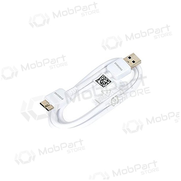 Samsung N9005 / N7200 Note 3 microUSB (ET-DQ10Y0WE) kaabel (valged) (1M)