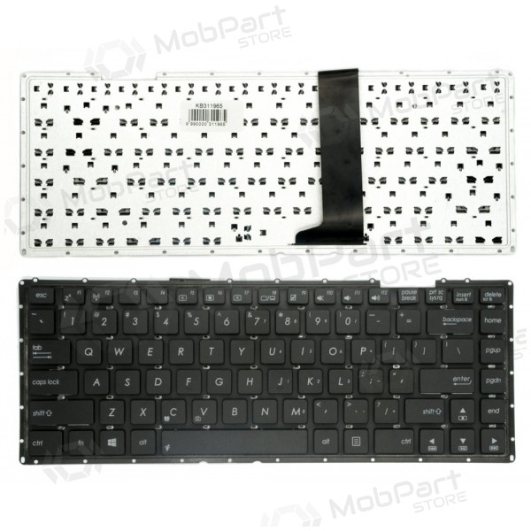 ASUS: A450V, X450VB, X450C, X450L, Y481C, Y481L, X452E klaviatuur