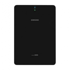 Samsung T820 Galaxy Tab S3 9.7 (2017) patareipesade kaas (tagakaas) (mustad) (kasutatud grade A, originaalne)