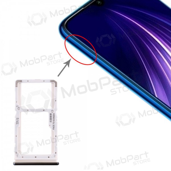 Xiaomi Redmi Note 8 Pro SIM kaardi hoidja hall (Mineral Grey) Xiaomi Redmi Note 8 Pro SIM kaardi hoidja hall (Mineral Grey)
