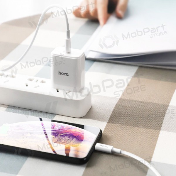 USB kaabel Hoco X36 PD Type-C - Lightning 1.0m (valged)