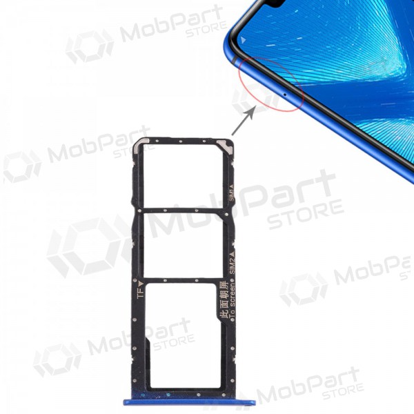 Huawei Honor 8X SIM kaardi hoidja (sinised)