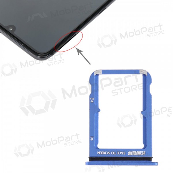 Xiaomi Mi 9 SIM kaardi hoidja (sinised)