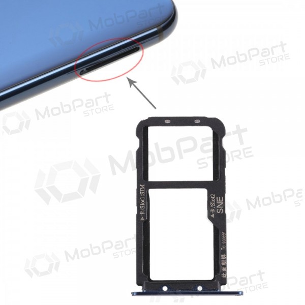 Huawei Mate 20 Lite SIM kaardi hoidja (sinised) (originaalne) Huawei Mate 20 Lite SIM kaardi hoidja (sinised) (originaalne)