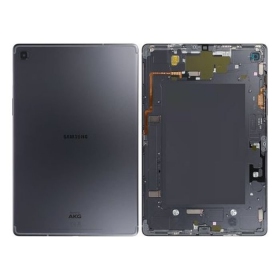 Samsung T725 Galaxy Tab S5e (2019) patareipesade kaas (tagakaas) (mustad) (kasutatud grade B, originaalne)