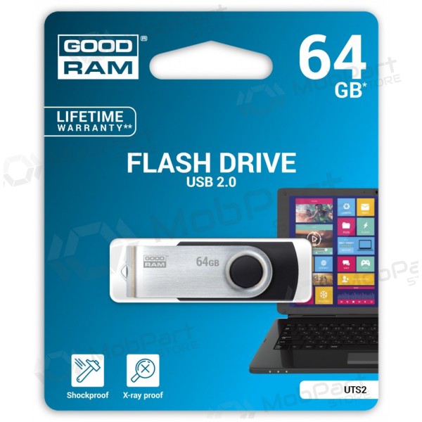 Mälu GOODRAM UTS2 64GB USB 2.0