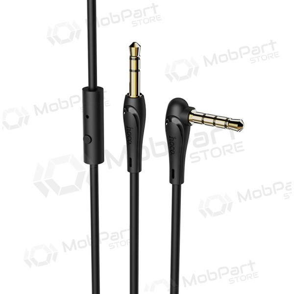 Audio adapter Hoco UPA15 AUX 3,5mm į 3,5mm (mustad) Audio adapter Hoco UPA15 AUX 3,5mm į 3,5mm (mustad)