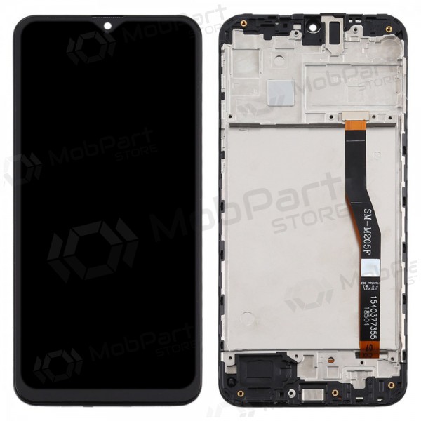 Samsung M205F Galaxy M20 ekraan (mustad) (koos raamiga) (service pack) (originaalne) Samsung M205F Galaxy M20 ekraan (mustad) (koos raamiga) (service pack) (originaalne)