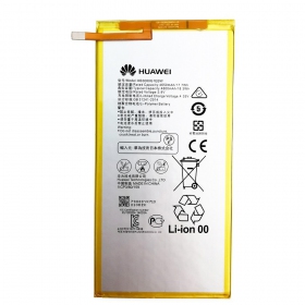 Huawei MediaPad T3 8.0 / T3 10 / T1 8.0 / T1 10 / M1 8.0 / M2 8.0 (HB3080G1EBW / HB3080G1EBC) patarei / aku (4800mAh) (service pack) (originaalne)