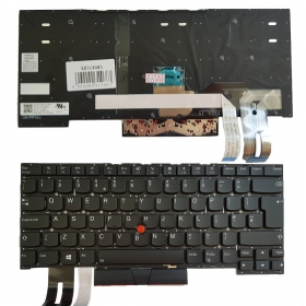 Lenovo ThinkPad T490s, T495s, UK, su pašvietimu klaviatuur