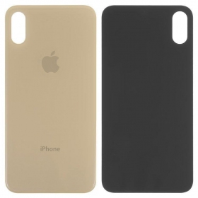 Apple iPhone XS patareipesade kaas (tagakaas) (kuldsed) (bigger hole for camera)