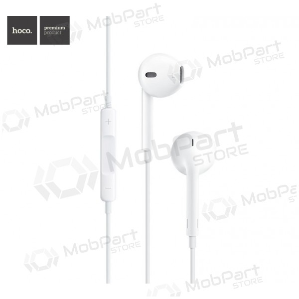 Vabakäeseadmega HOCO M1 3,5mm (valge) Vabakäeseadmega HOCO M1 3,5mm (valge)