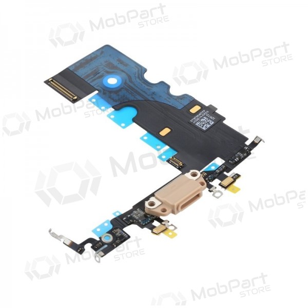 Apple iPhone 8 / SE 2020 laadimispesa ja mikrofoni liides (laadimisliides) (kuldne) Apple iPhone 8 / SE 2020 laadimispesa ja mikrofoni liides (laadimisliides) (kuldne)