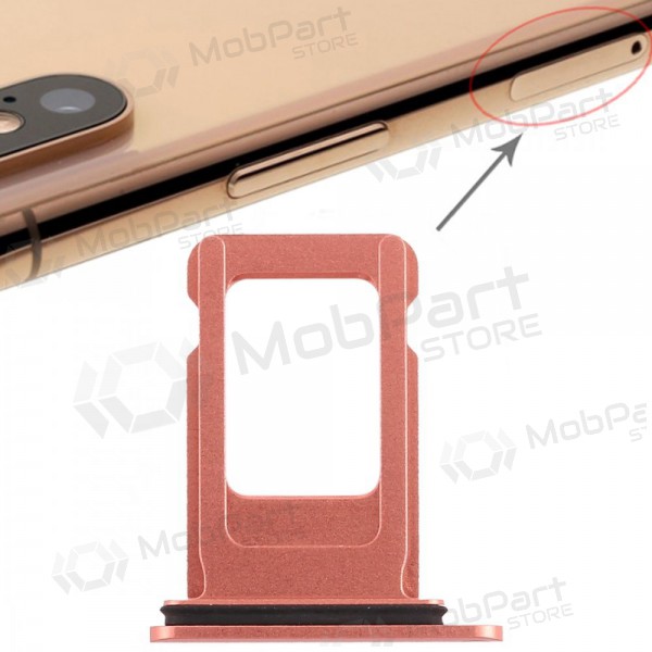 Apple iPhone XR SIM kaardi hoidja roosi värvi (Coral)