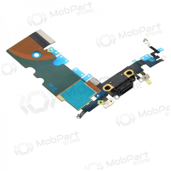 Apple iPhone 8 / SE 2020 laadimispesa ja mikrofoni liides (laadimisliides) (must) (kasutatud, originaalne) Apple iPhone 8 / SE 2020 laadimispesa ja mikrofoni liides (laadimisliides) (must) (kasutatud, originaalne)